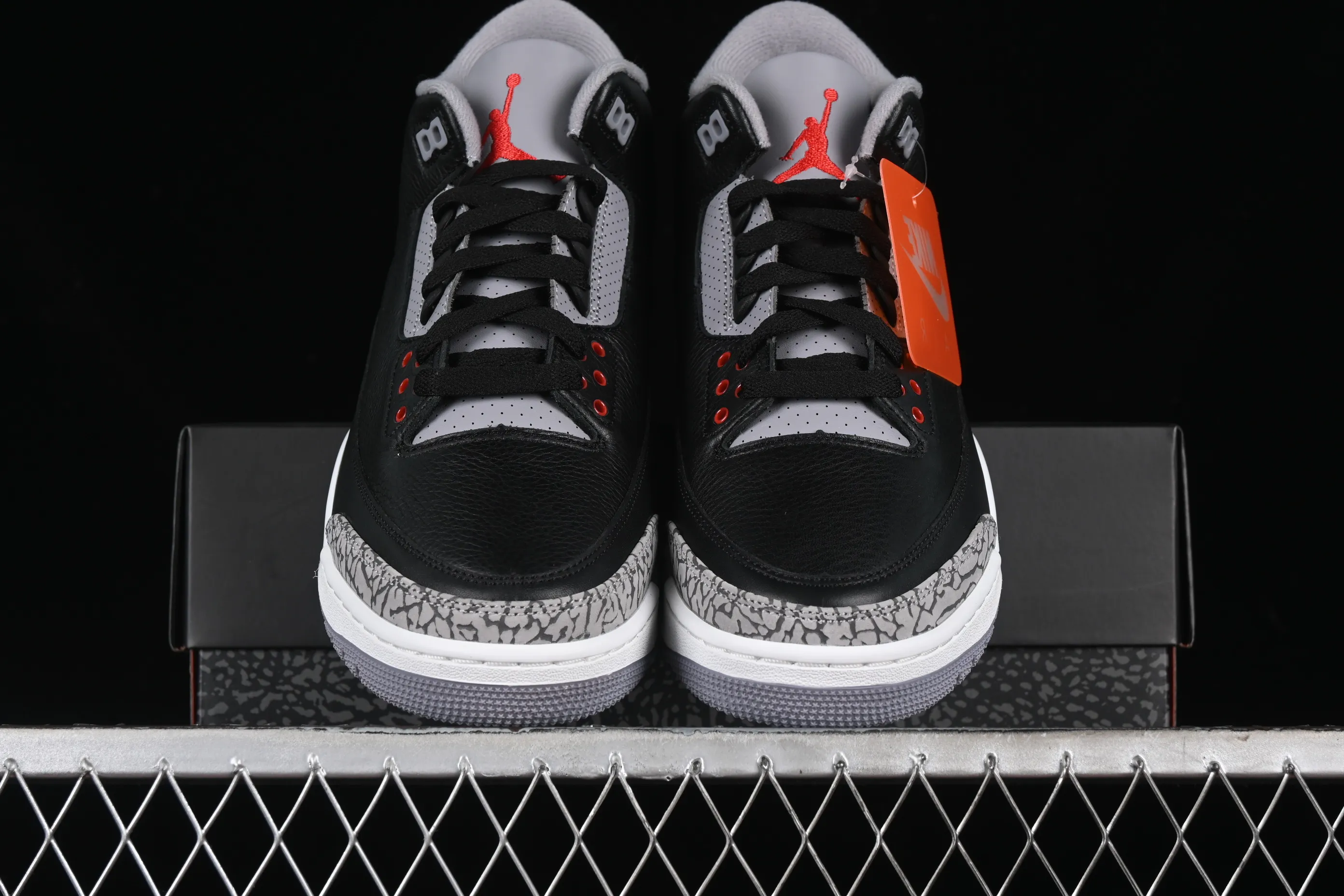 All categories Air Jordan Jordan series basketball shoes Air Jordan 3 GX foreign trade version Air Jordan 3 "Black Cement" AJ3 Jordan 3 first year black cement DN3707-010